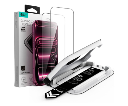 Szkło i folia ochronna ESR Szkło Hartowane Ultrafit Classic Tempered Glass 2-Pack Do Ip